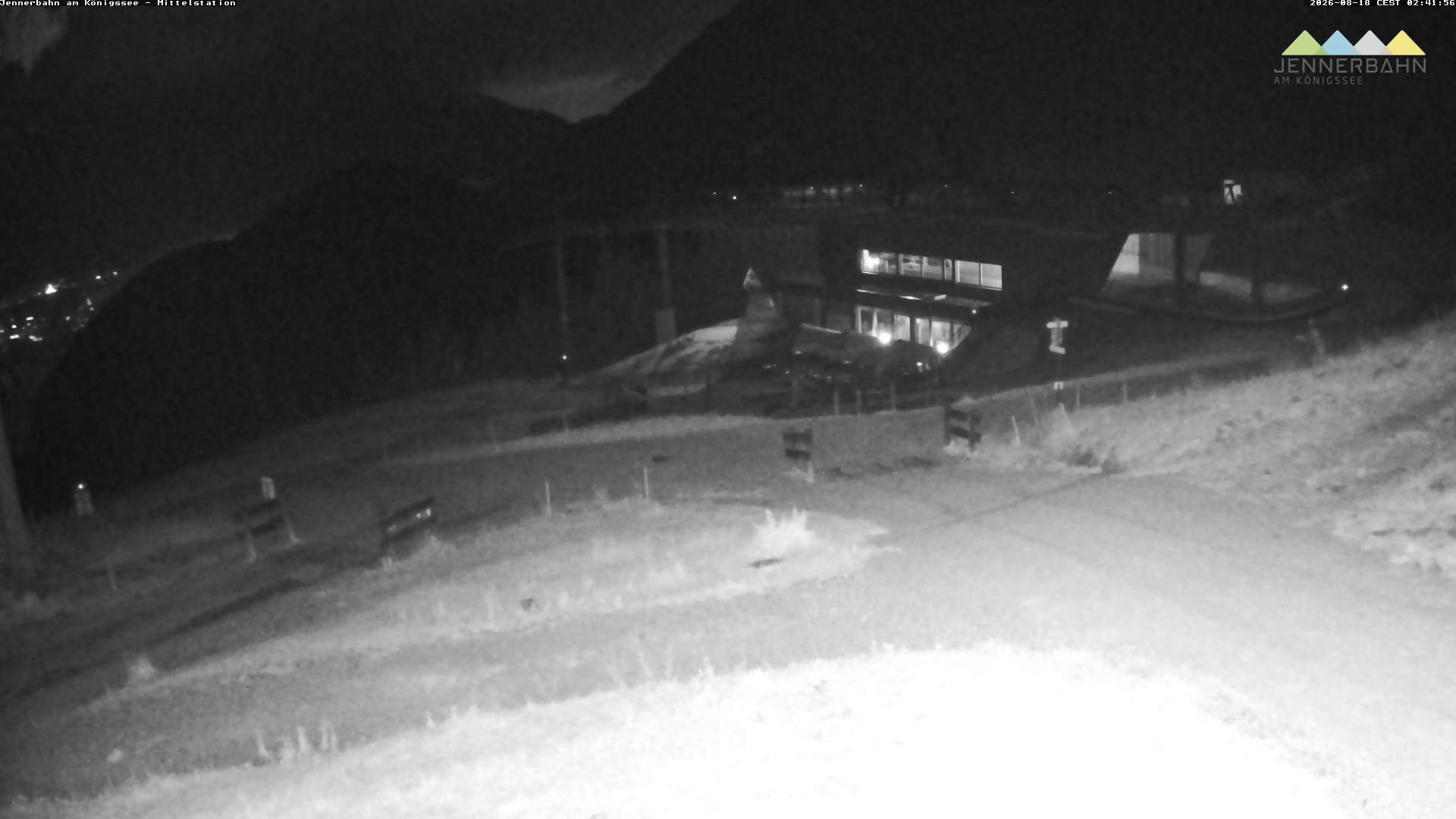 Archiv Foto Webcam Königssee: Jennerbahn Mittelstation