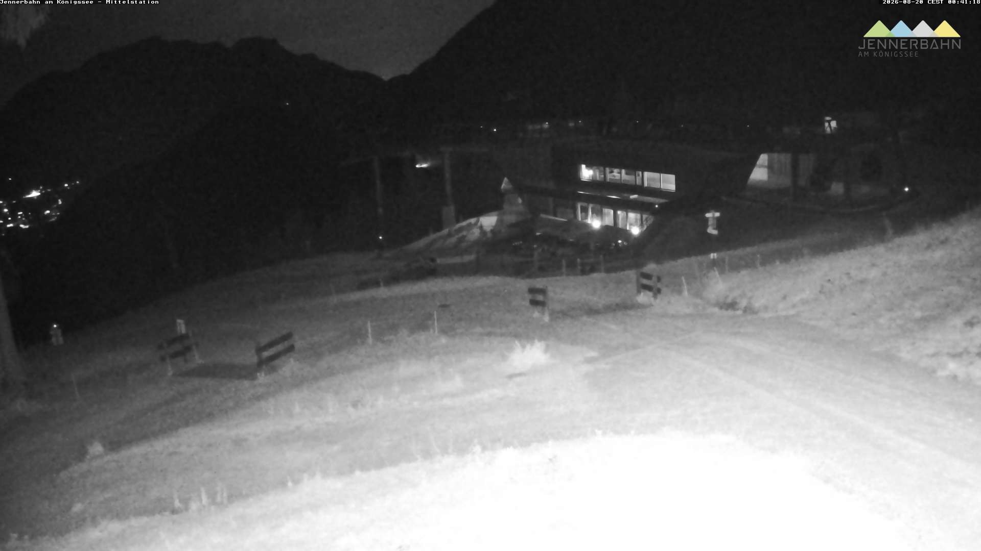 Archiv Foto Webcam Königssee: Jennerbahn Mittelstation