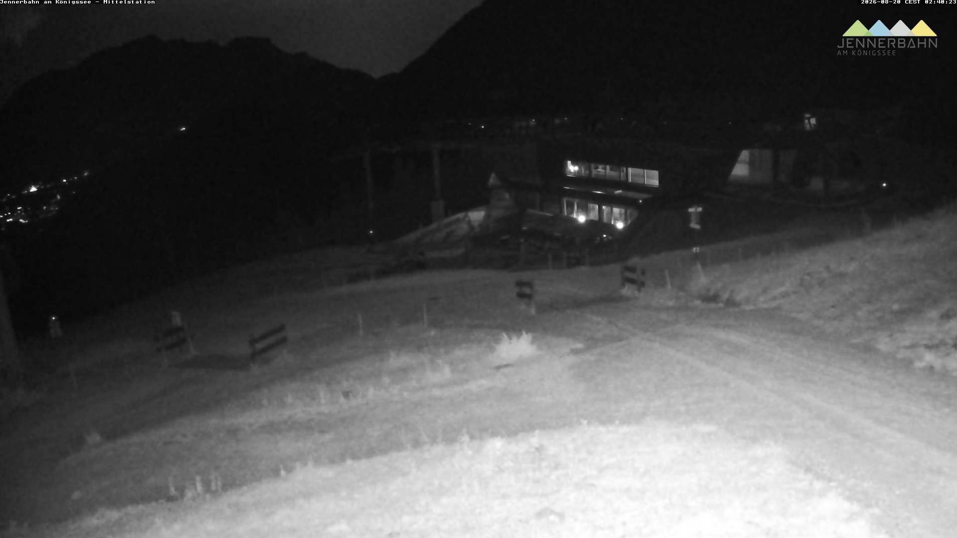 Archiv Foto Webcam Königssee: Jennerbahn Mittelstation