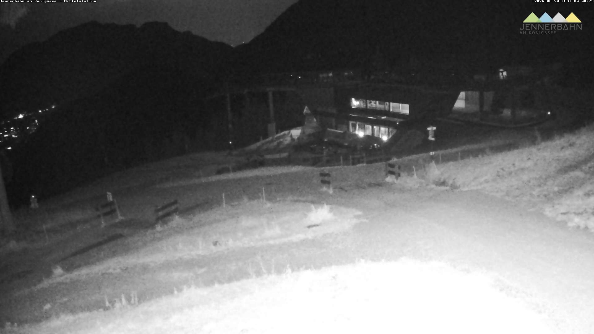 Archiv Foto Webcam Königssee: Jennerbahn Mittelstation