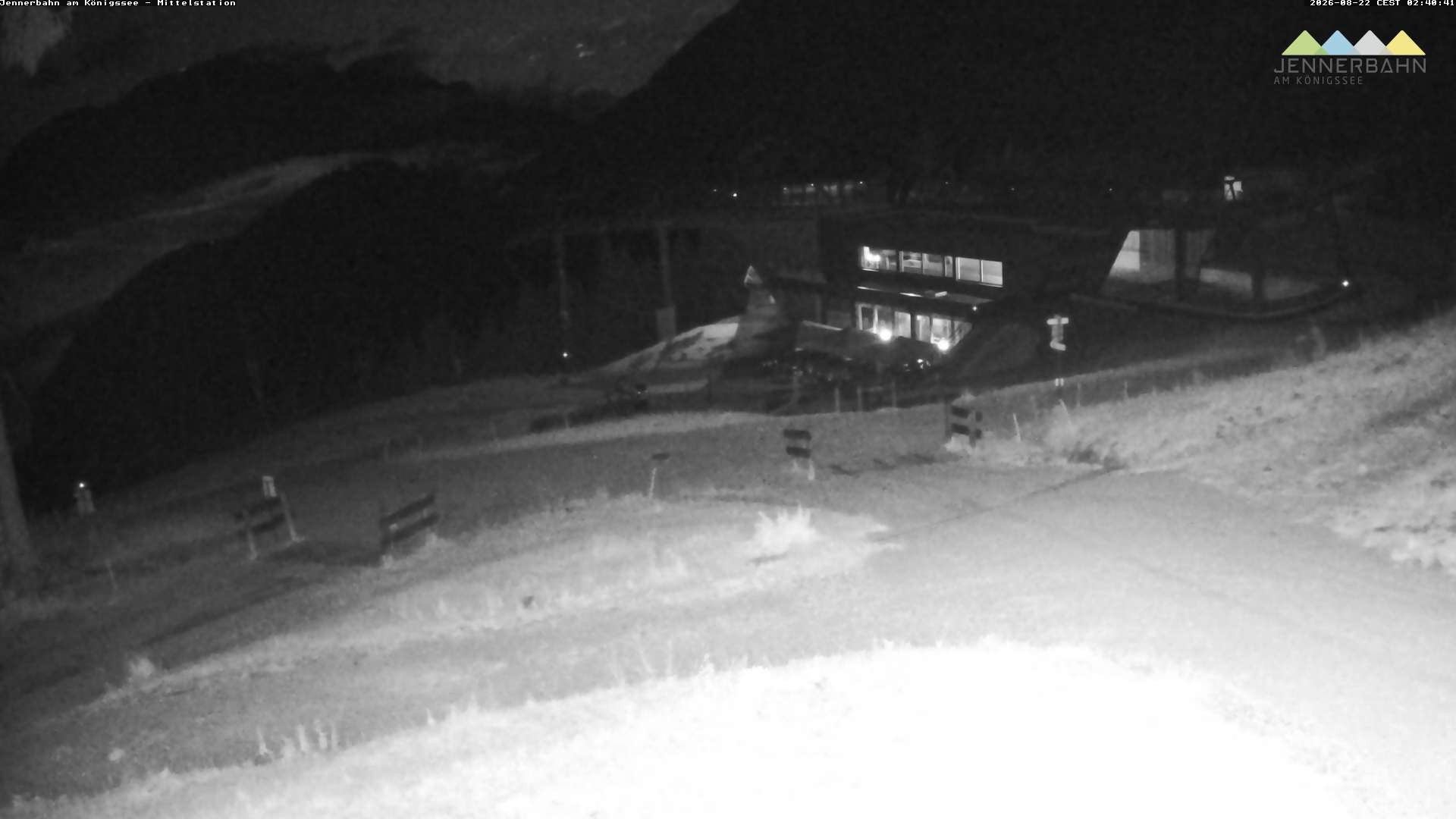 Archiv Foto Webcam Königssee: Jennerbahn Mittelstation