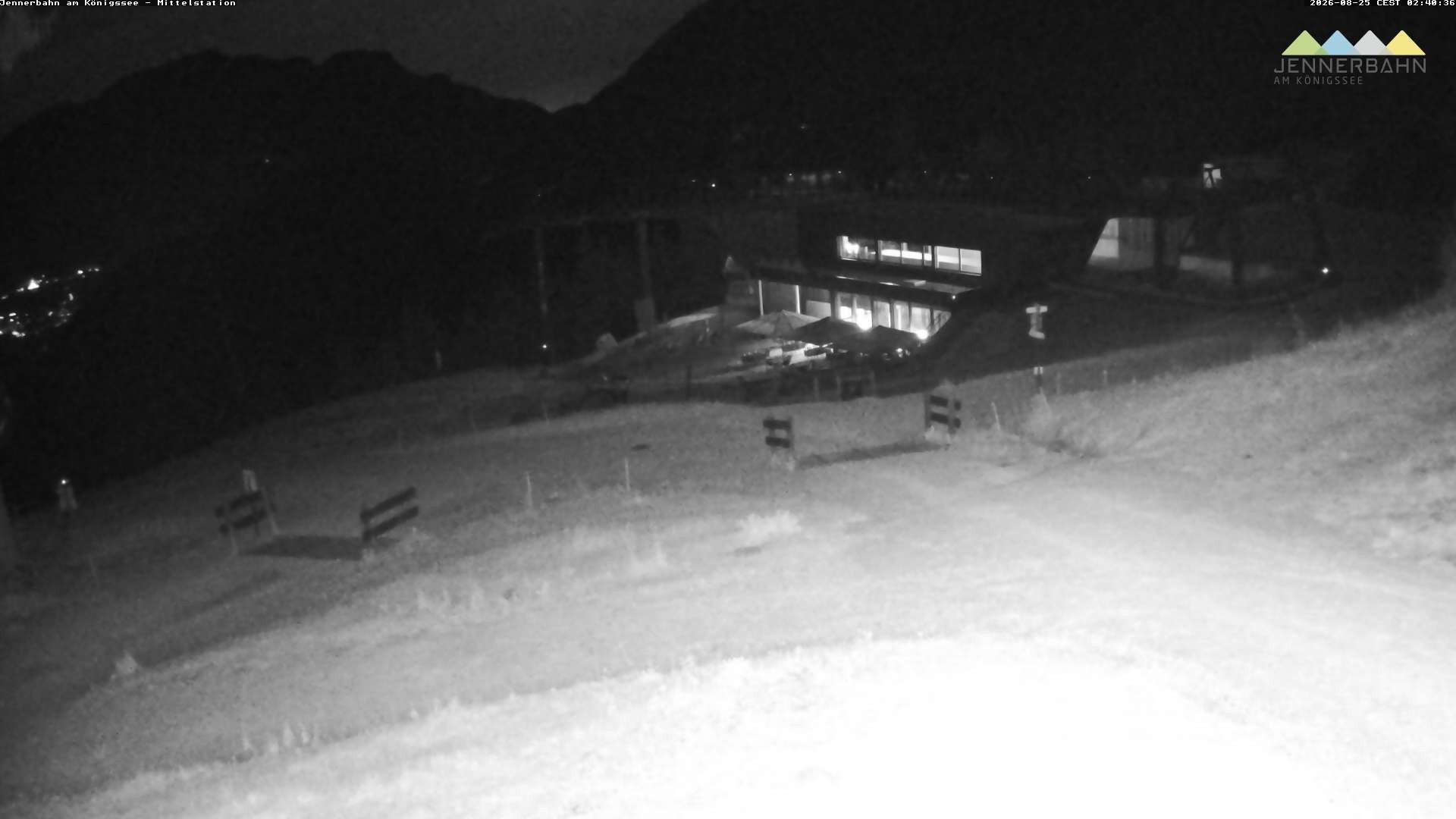 Archiv Foto Webcam Königssee: Jennerbahn Mittelstation