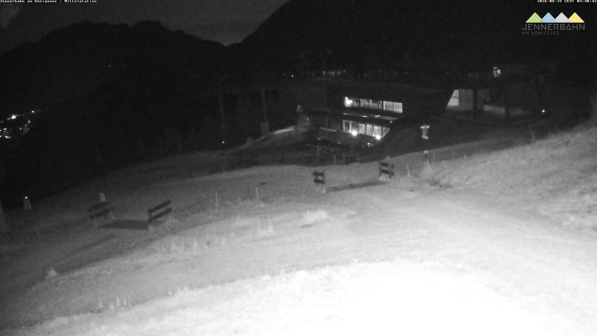 Archiv Foto Webcam Königssee: Jennerbahn Mittelstation