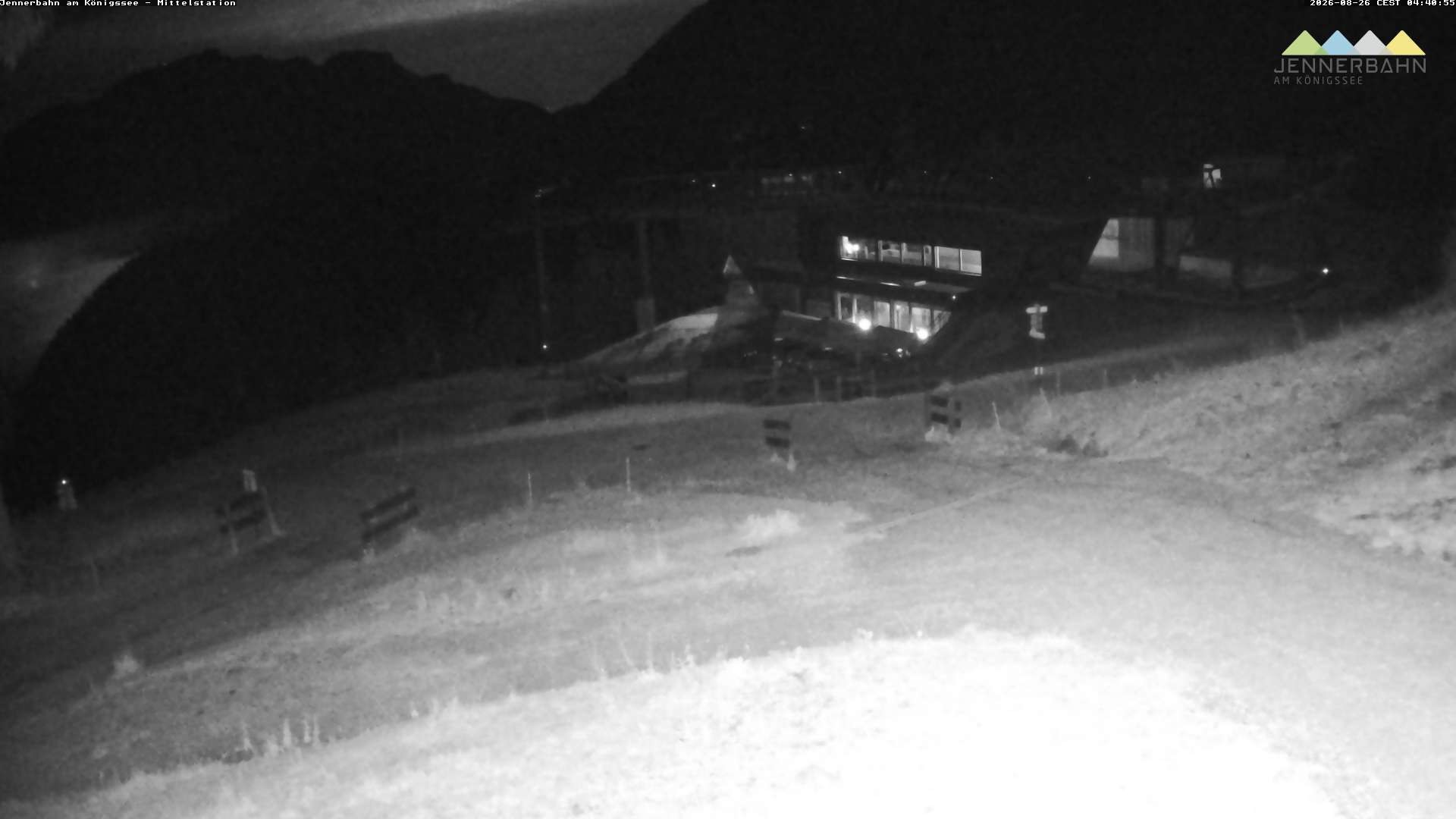 Archiv Foto Webcam Königssee: Jennerbahn Mittelstation