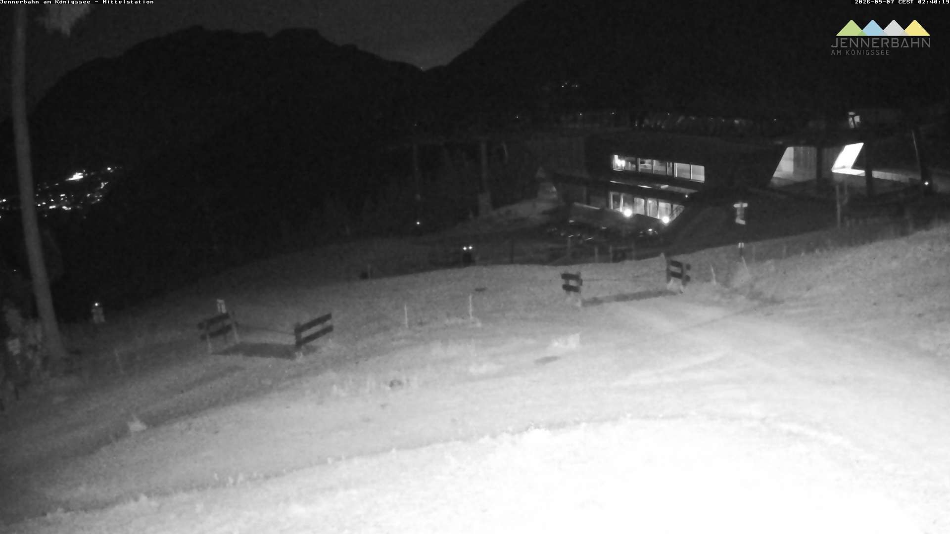 Archiv Foto Webcam Königssee: Jennerbahn Mittelstation
