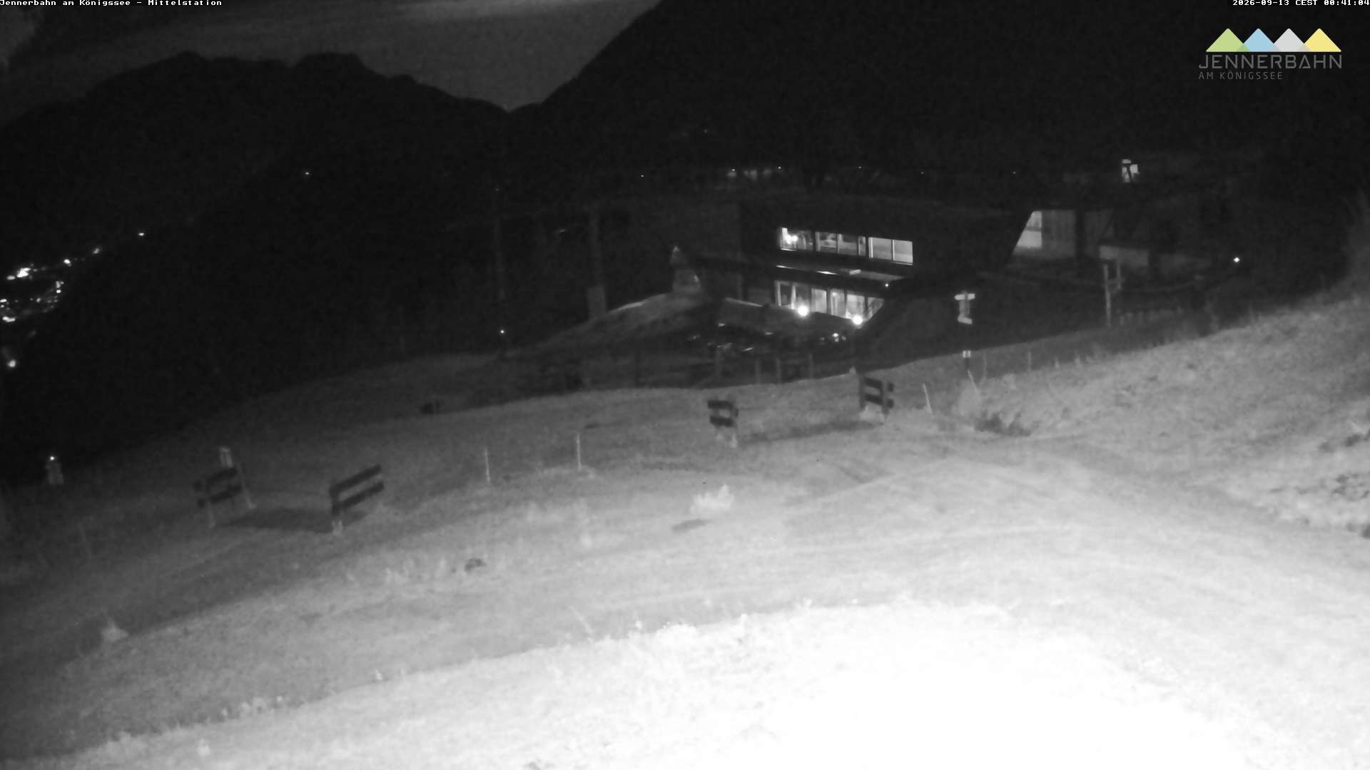Archiv Foto Webcam Königssee: Jennerbahn Mittelstation
