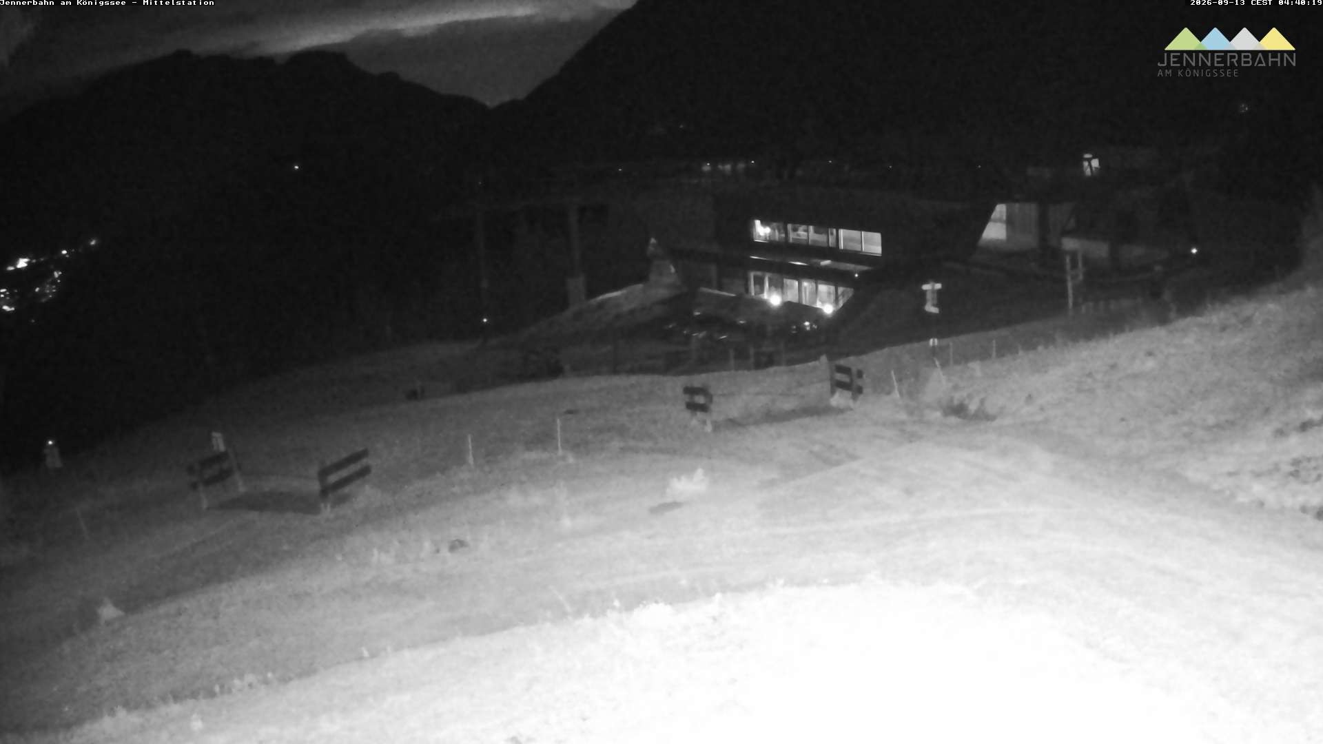 Archiv Foto Webcam Königssee: Jennerbahn Mittelstation