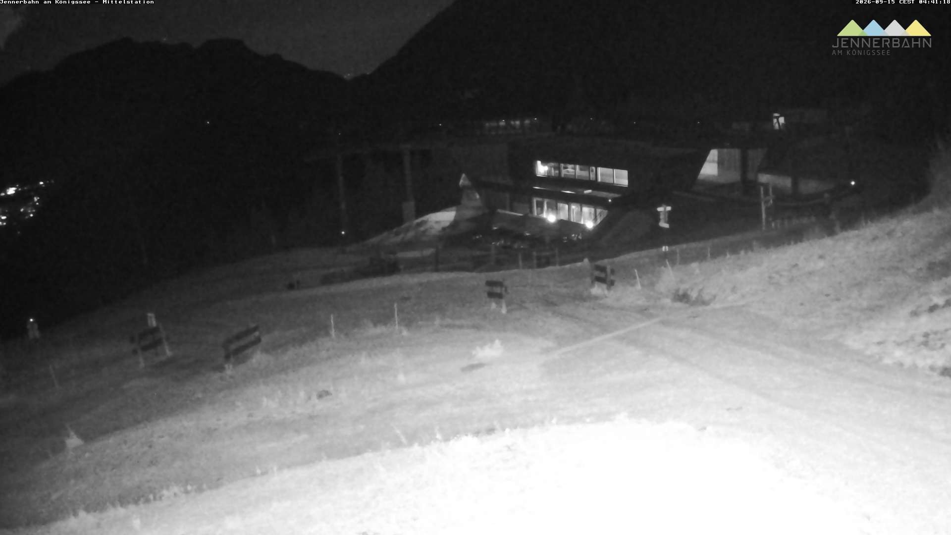 Archiv Foto Webcam Königssee: Jennerbahn Mittelstation