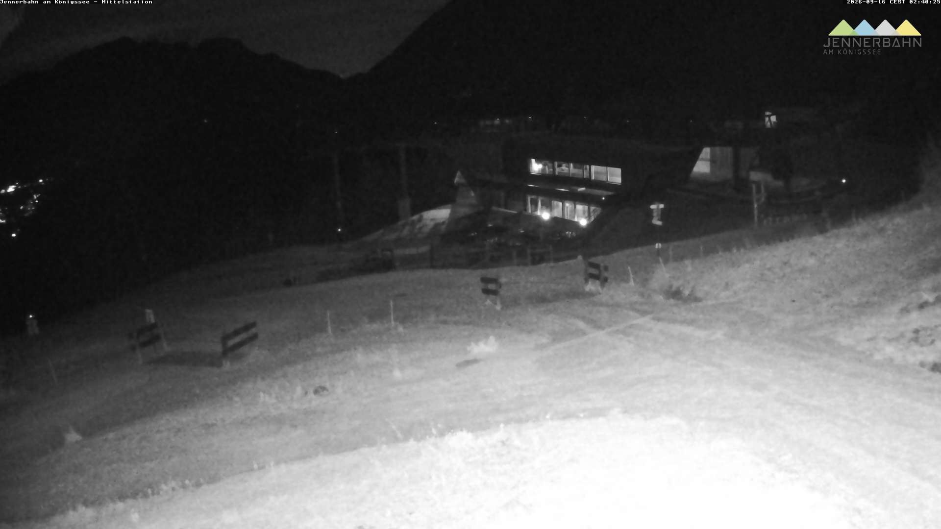 Archiv Foto Webcam Königssee: Jennerbahn Mittelstation