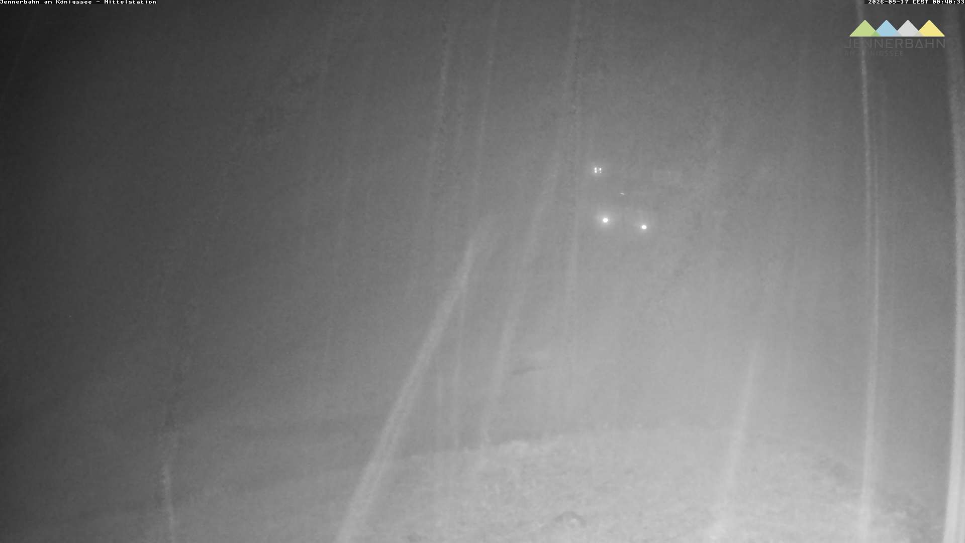 Archiv Foto Webcam Königssee: Jennerbahn Mittelstation