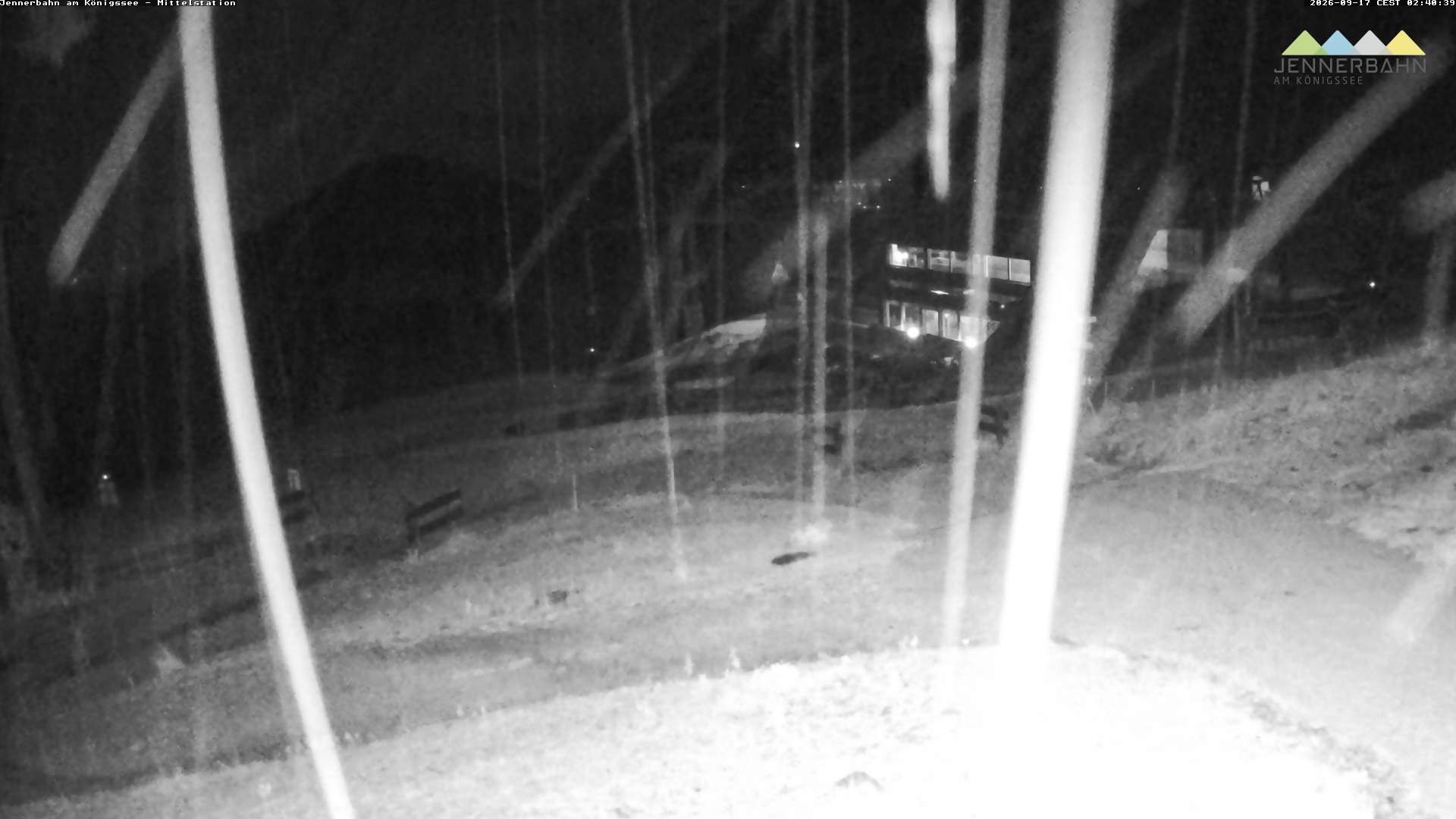 Archiv Foto Webcam Königssee: Jennerbahn Mittelstation