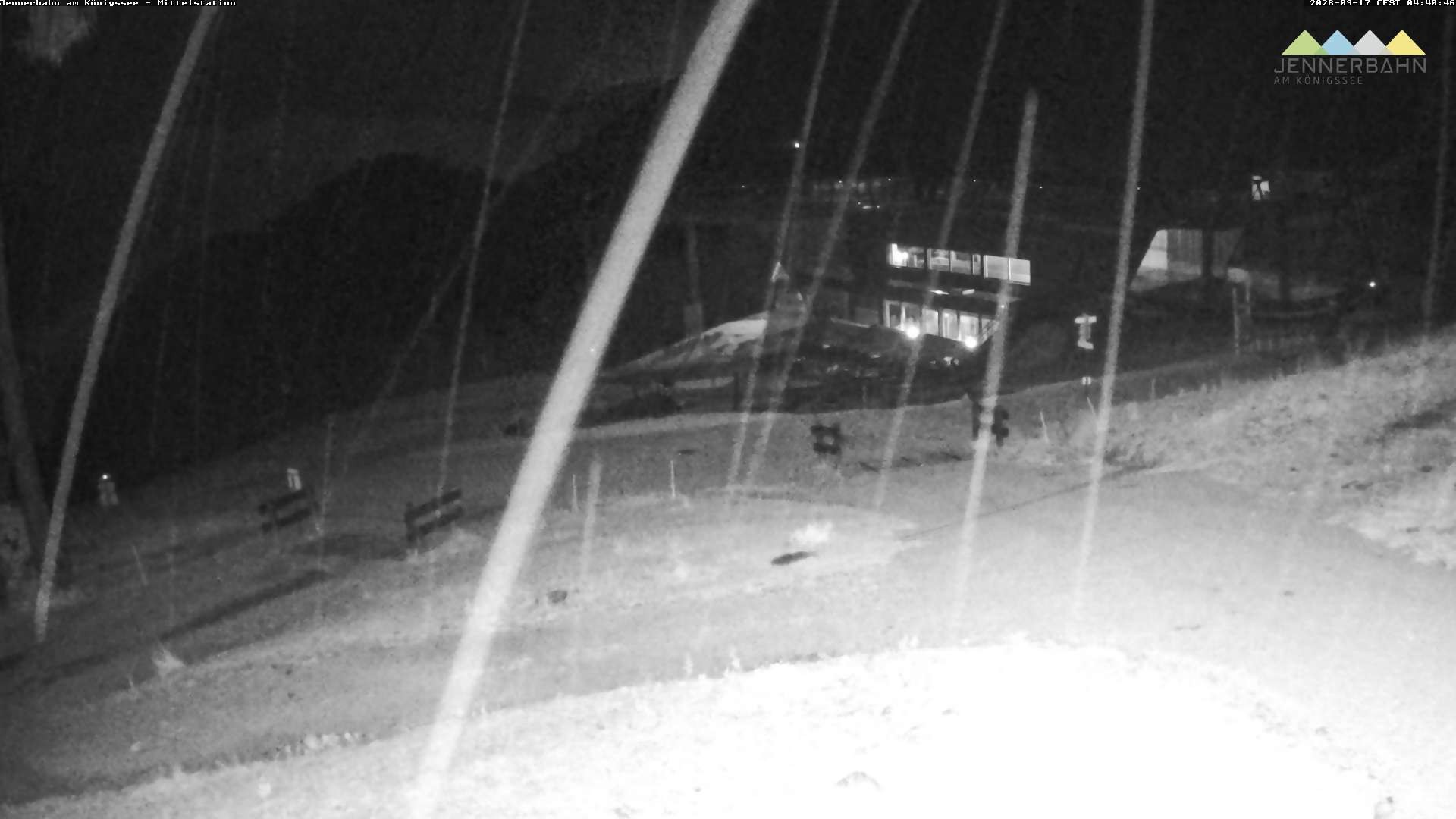 Archiv Foto Webcam Königssee: Jennerbahn Mittelstation