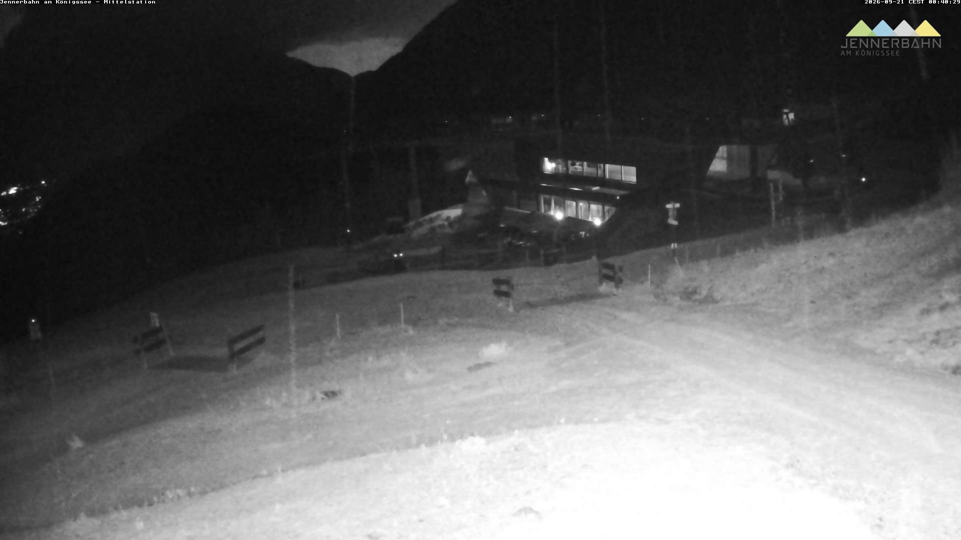 Archiv Foto Webcam Königssee: Jennerbahn Mittelstation