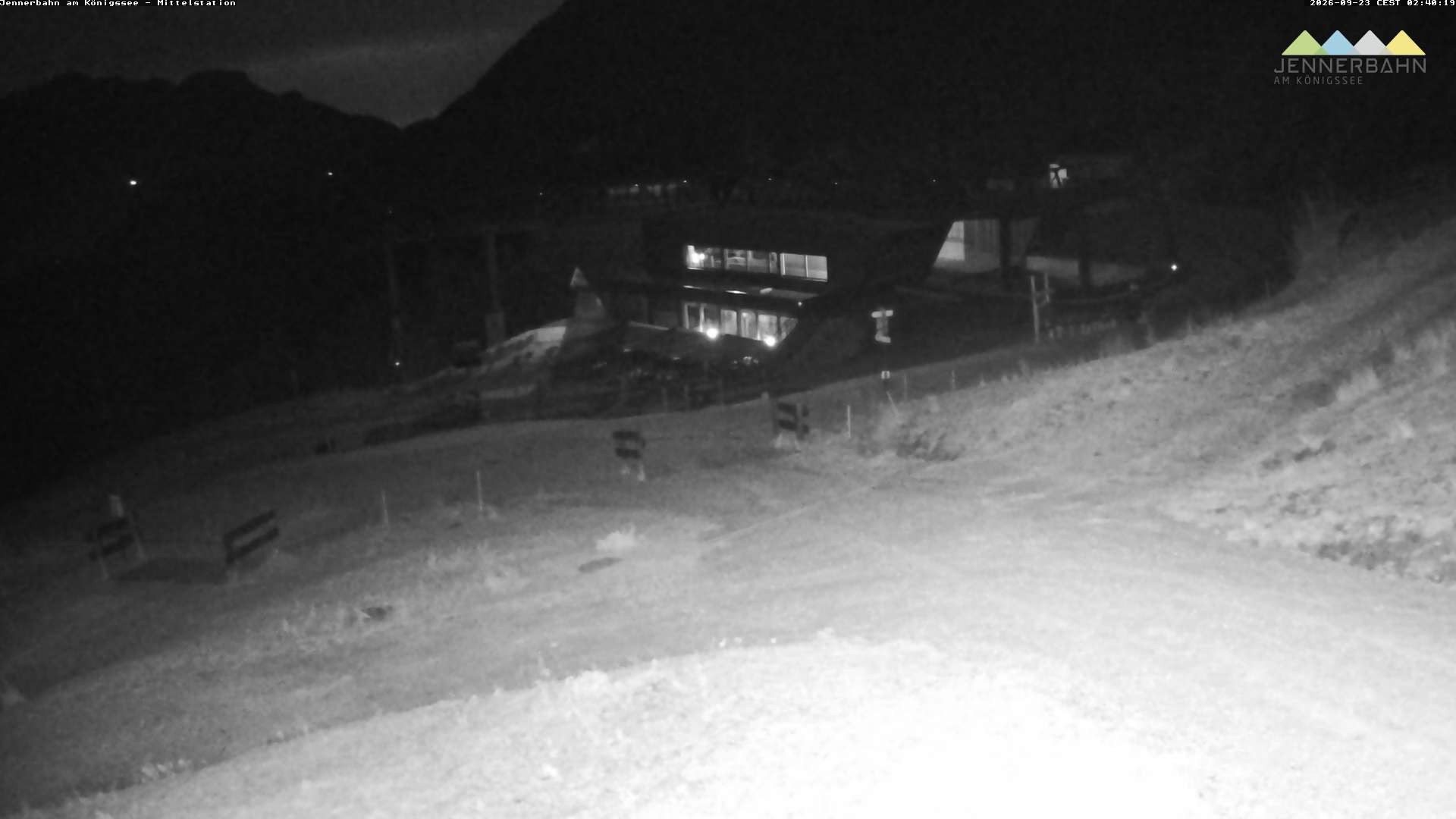 Archiv Foto Webcam Königssee: Jennerbahn Mittelstation