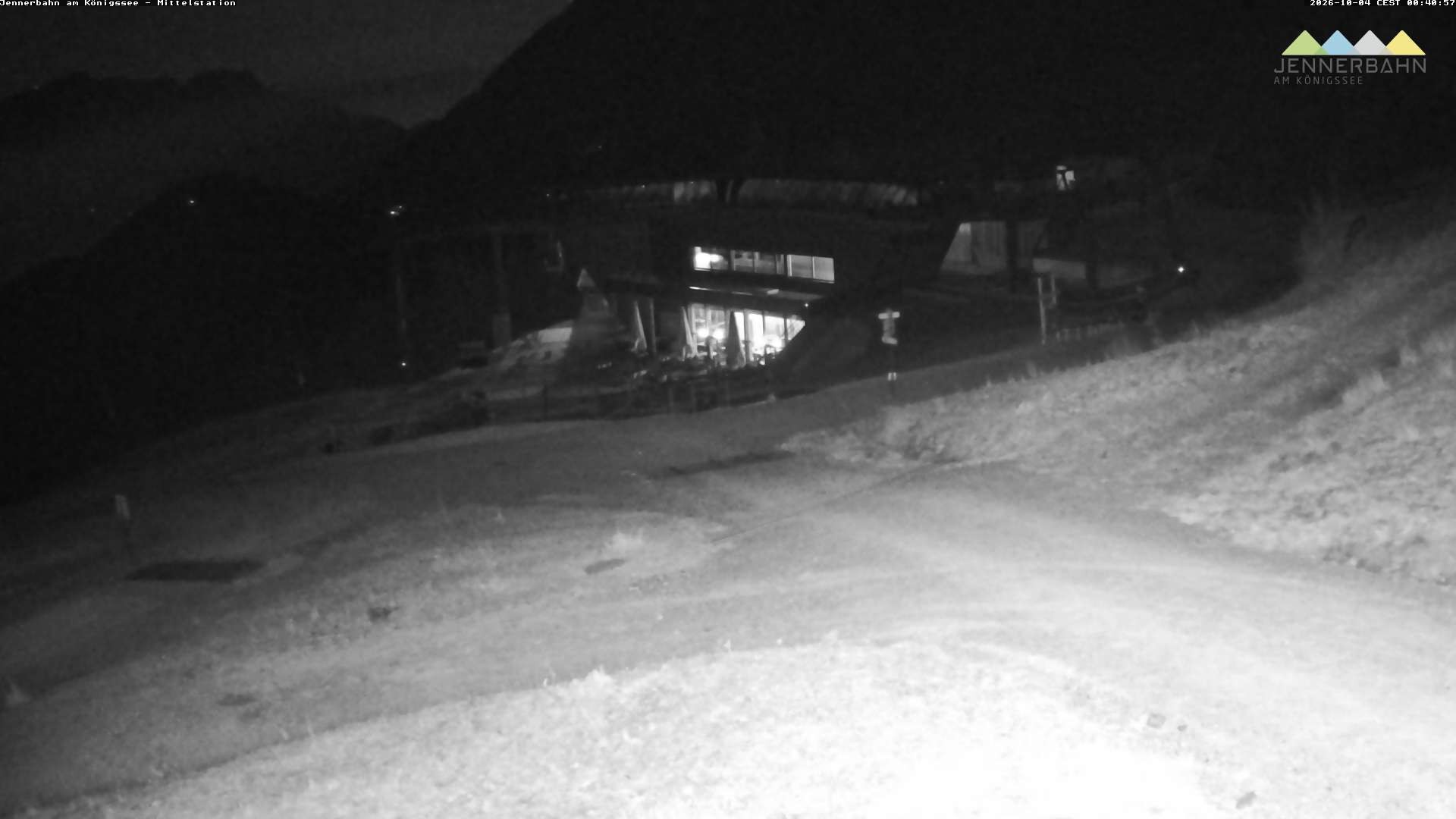 Archiv Foto Webcam Königssee: Jennerbahn Mittelstation