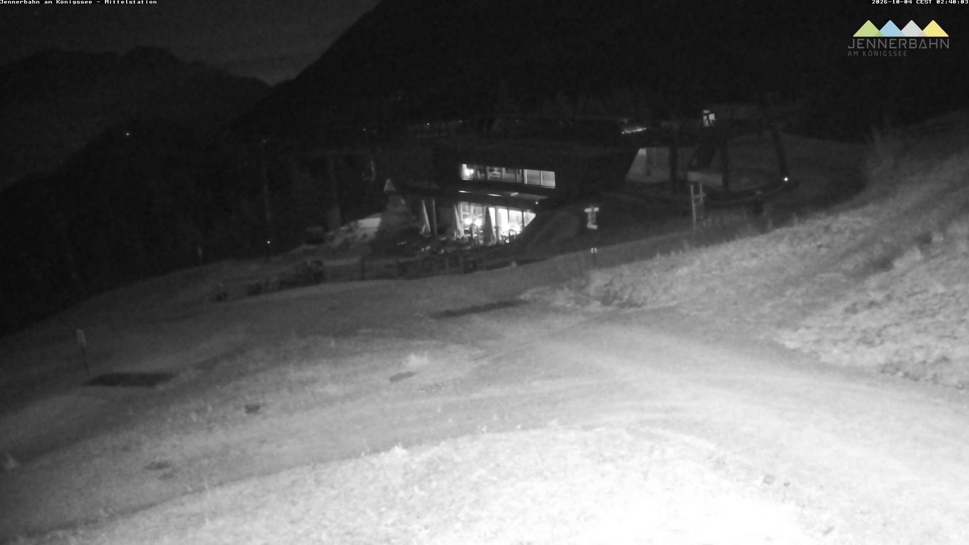 Archiv Foto Webcam Königssee: Jennerbahn Mittelstation