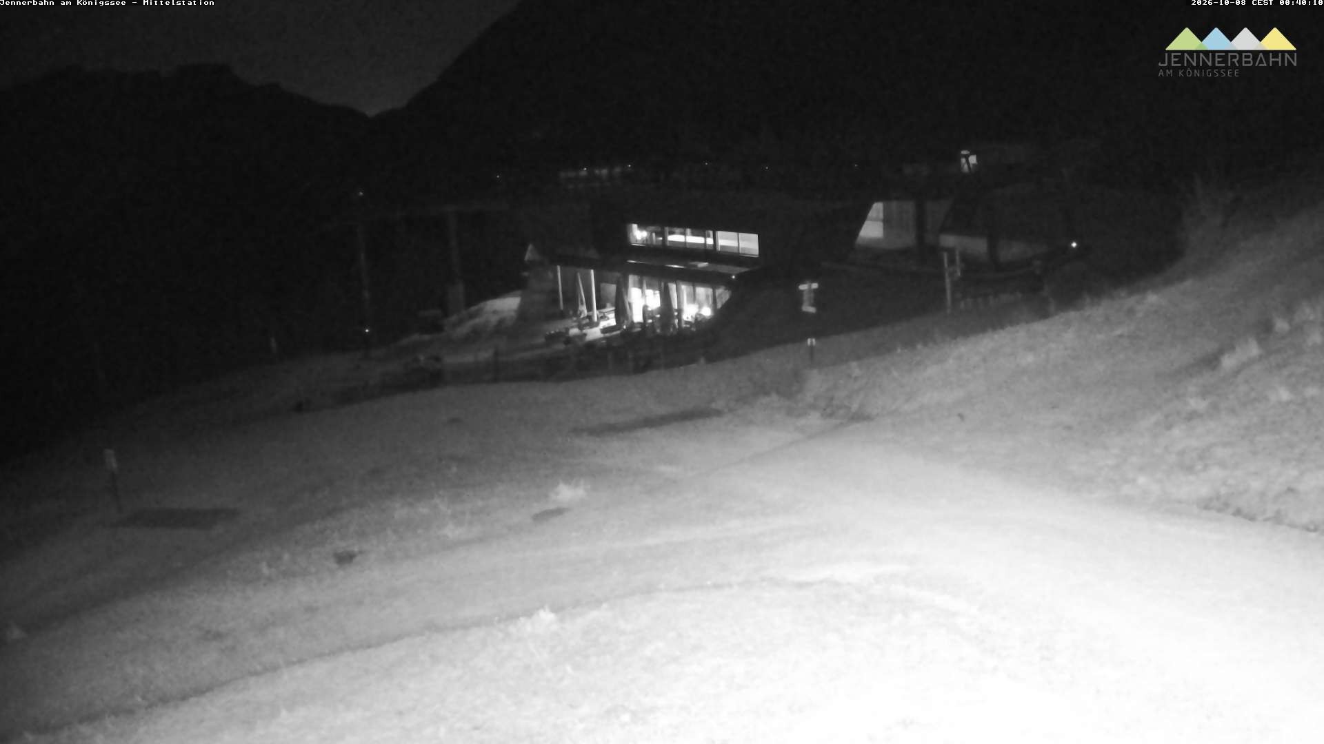 Archiv Foto Webcam Königssee: Jennerbahn Mittelstation