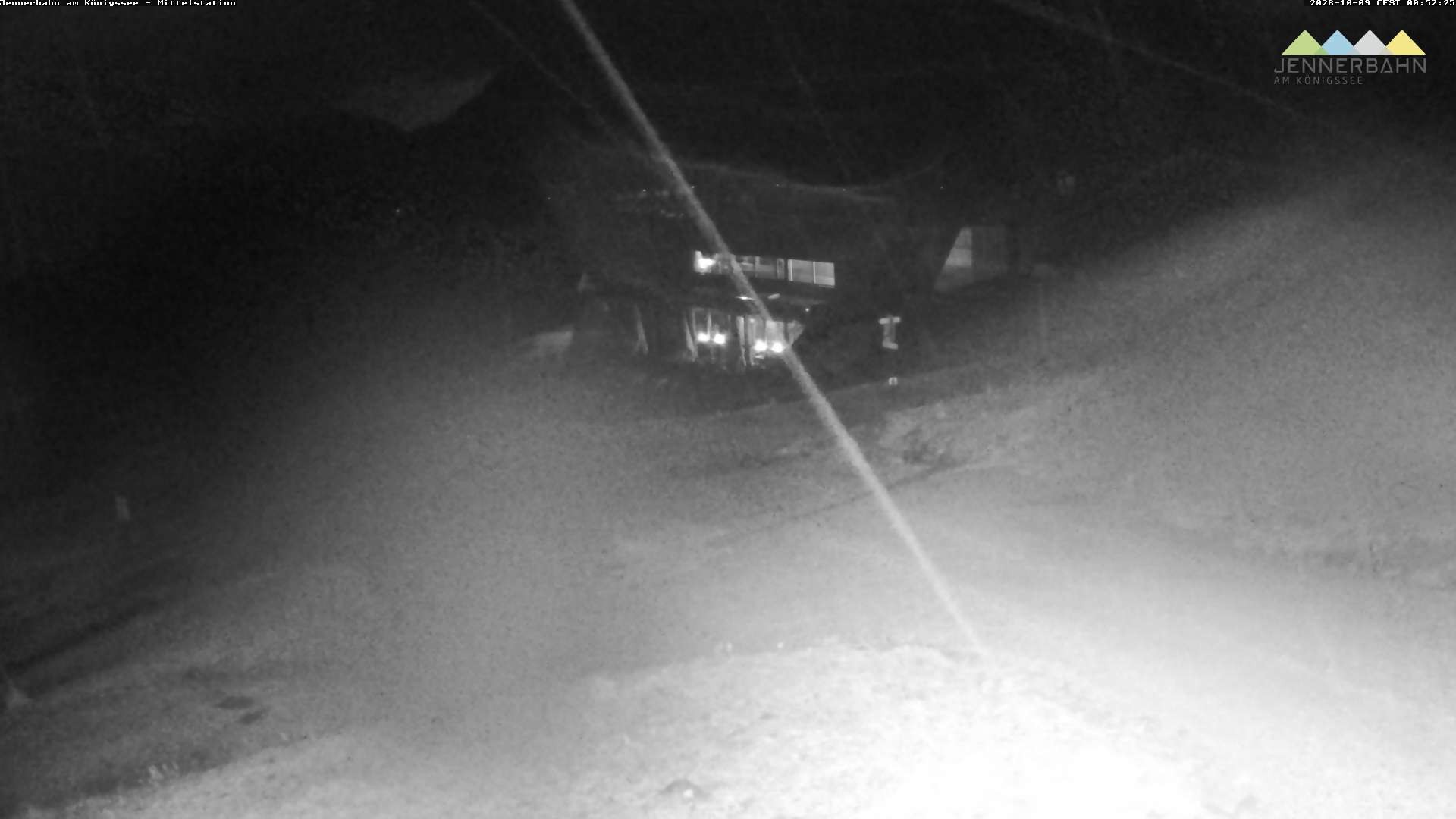 Archiv Foto Webcam Königssee: Jennerbahn Mittelstation