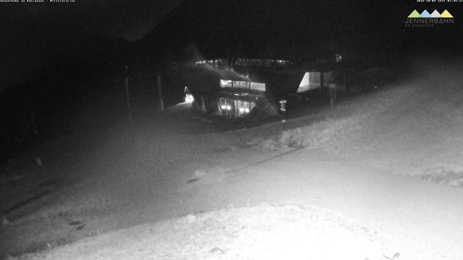 Archiv Foto Webcam Königssee: Jennerbahn Mittelstation