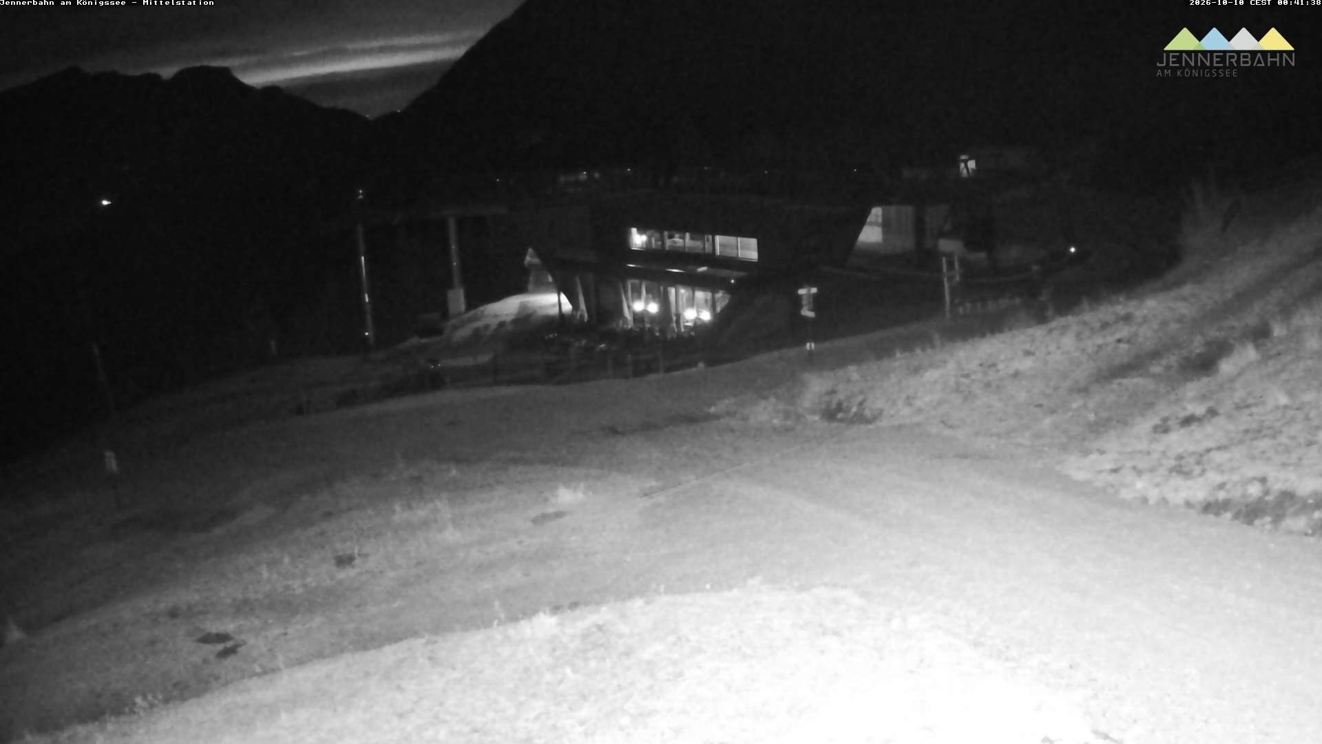 Archiv Foto Webcam Königssee: Jennerbahn Mittelstation