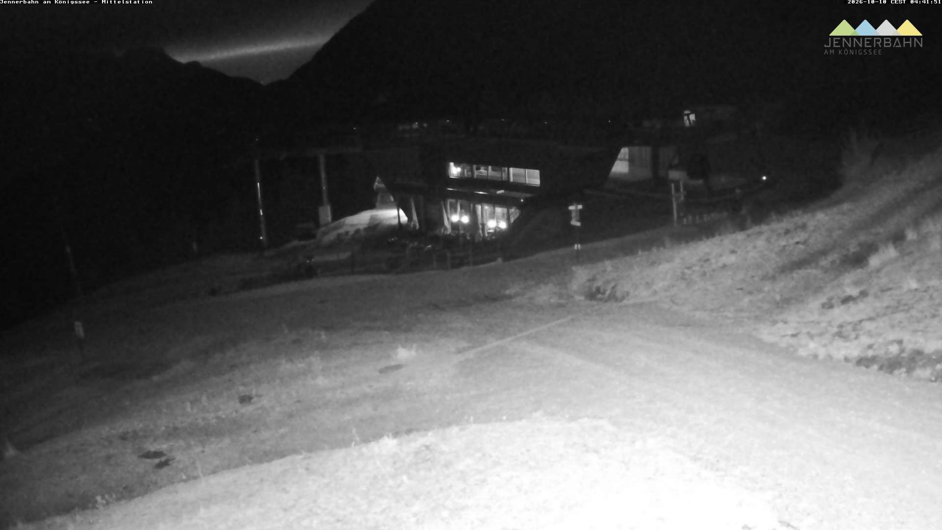 Archiv Foto Webcam Königssee: Jennerbahn Mittelstation