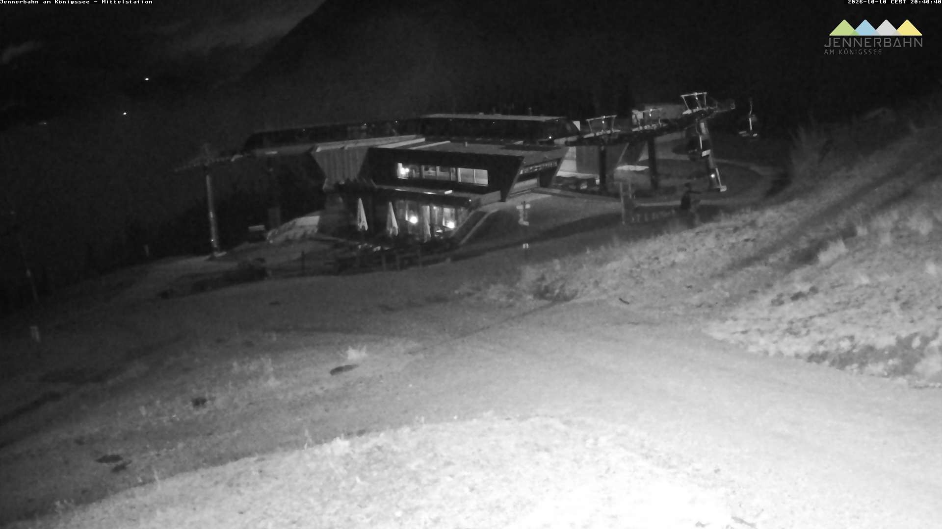 Archiv Foto Webcam Königssee: Jennerbahn Mittelstation