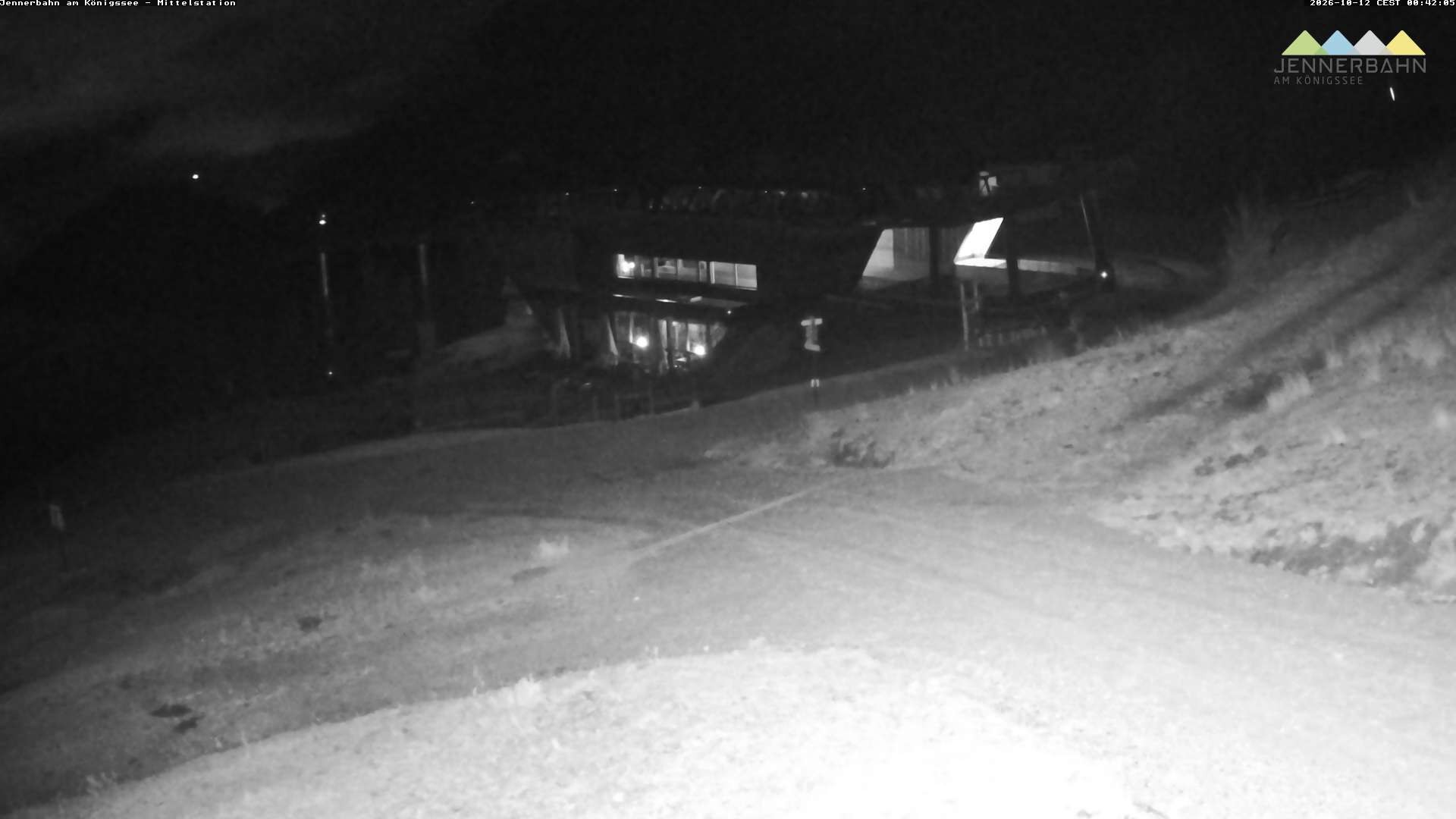 Archiv Foto Webcam Königssee: Jennerbahn Mittelstation