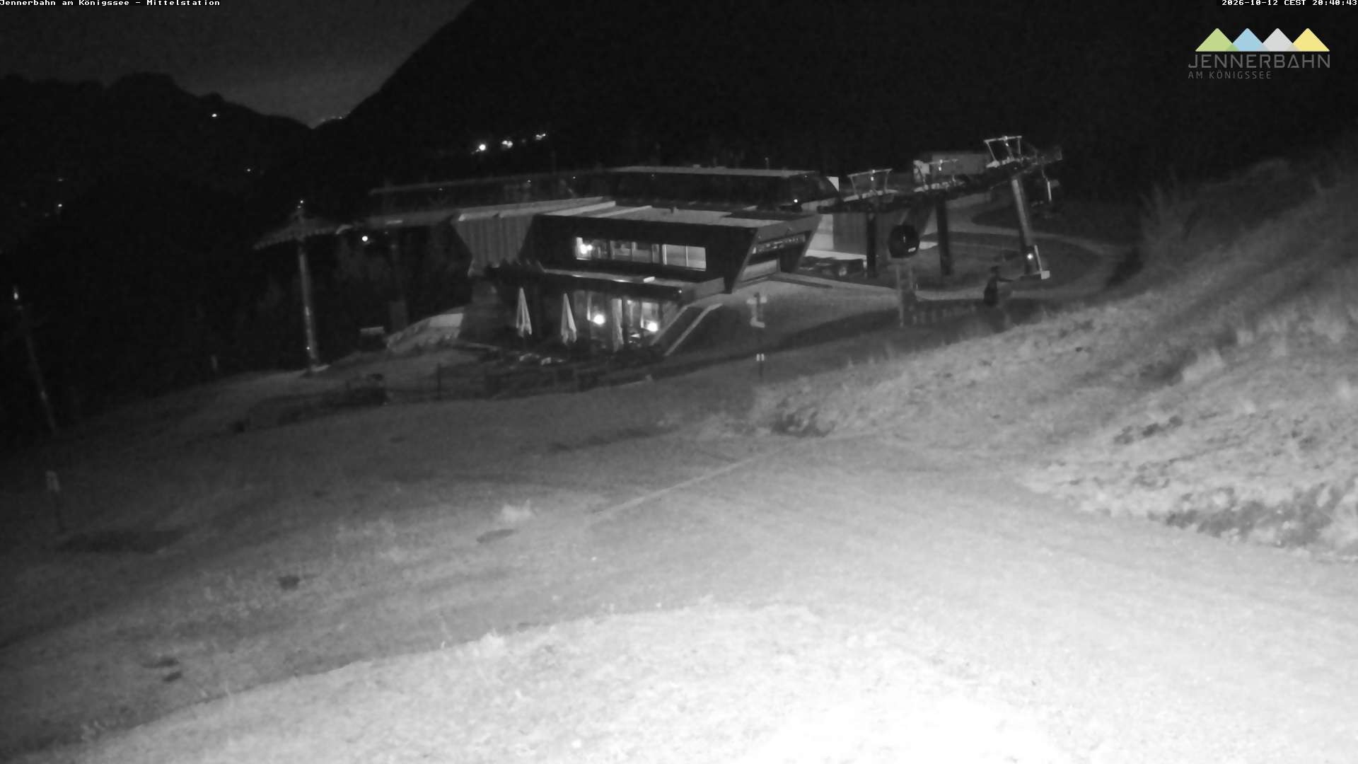 Archiv Foto Webcam Königssee: Jennerbahn Mittelstation