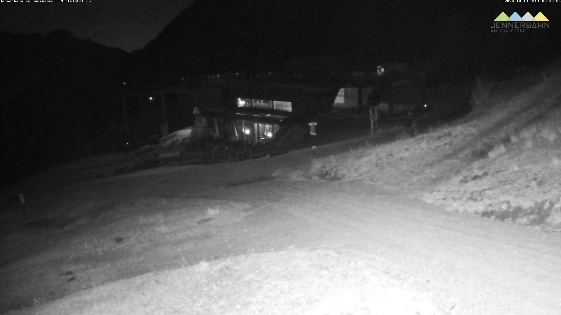 Archiv Foto Webcam Königssee: Jennerbahn Mittelstation