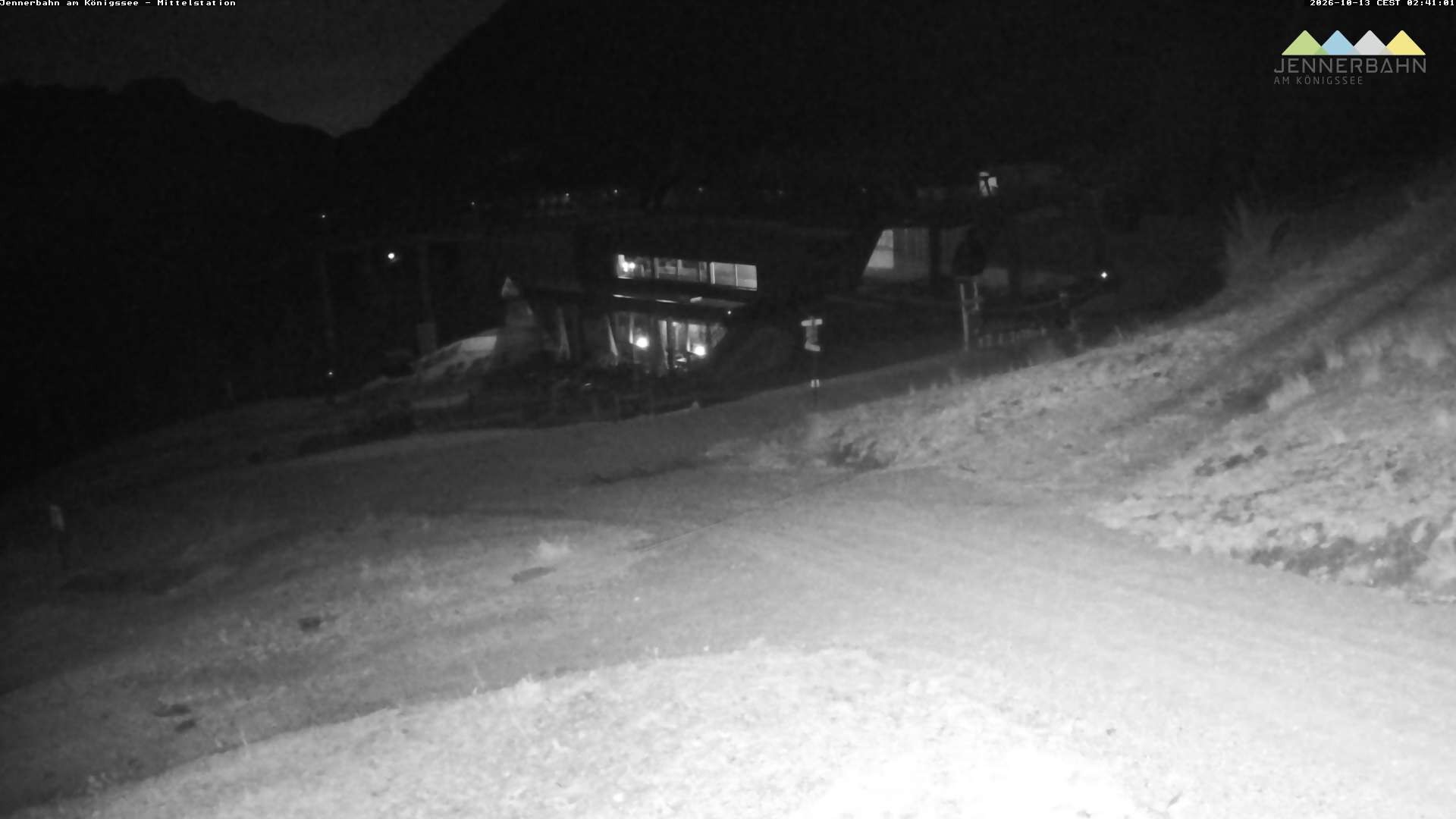 Archiv Foto Webcam Königssee: Jennerbahn Mittelstation