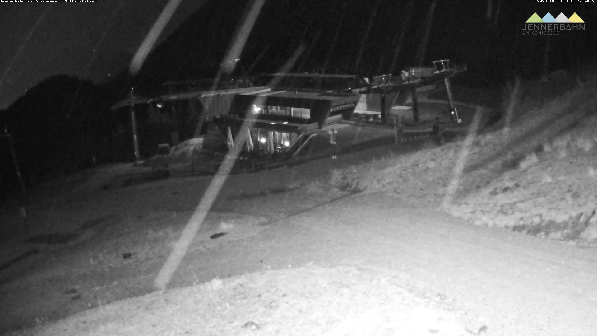 Archiv Foto Webcam Königssee: Jennerbahn Mittelstation
