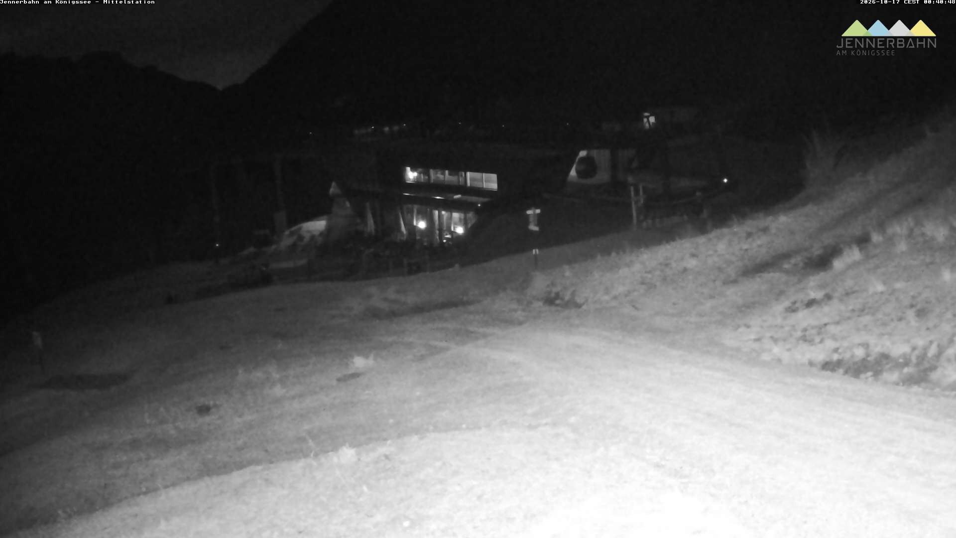 Archiv Foto Webcam Königssee: Jennerbahn Mittelstation