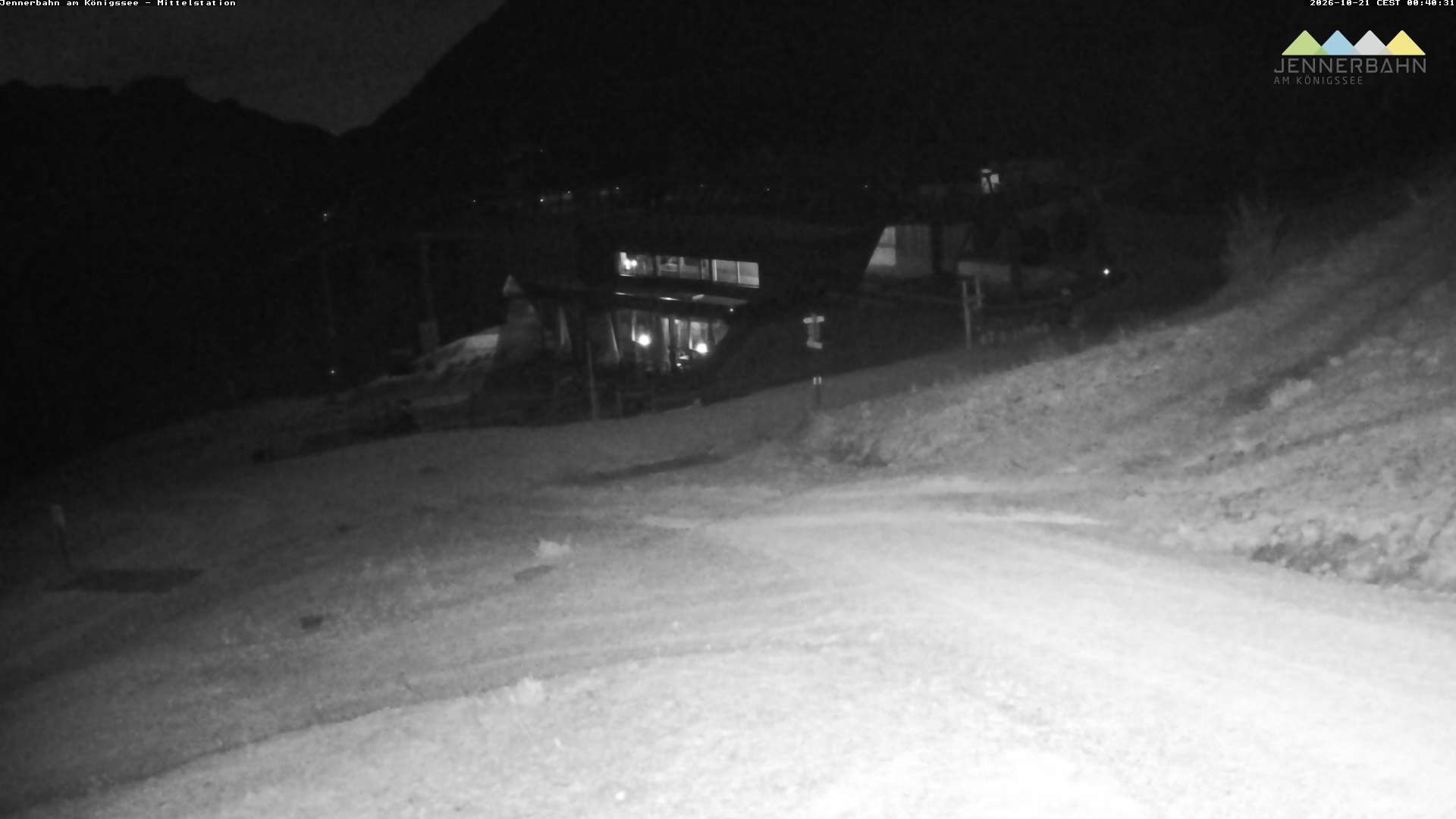 Archiv Foto Webcam Königssee: Jennerbahn Mittelstation