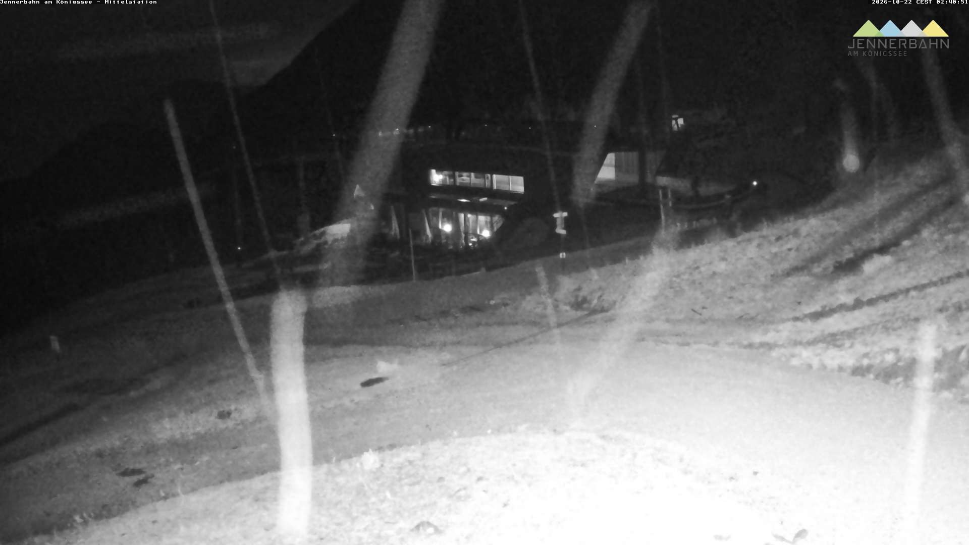 Archiv Foto Webcam Königssee: Jennerbahn Mittelstation