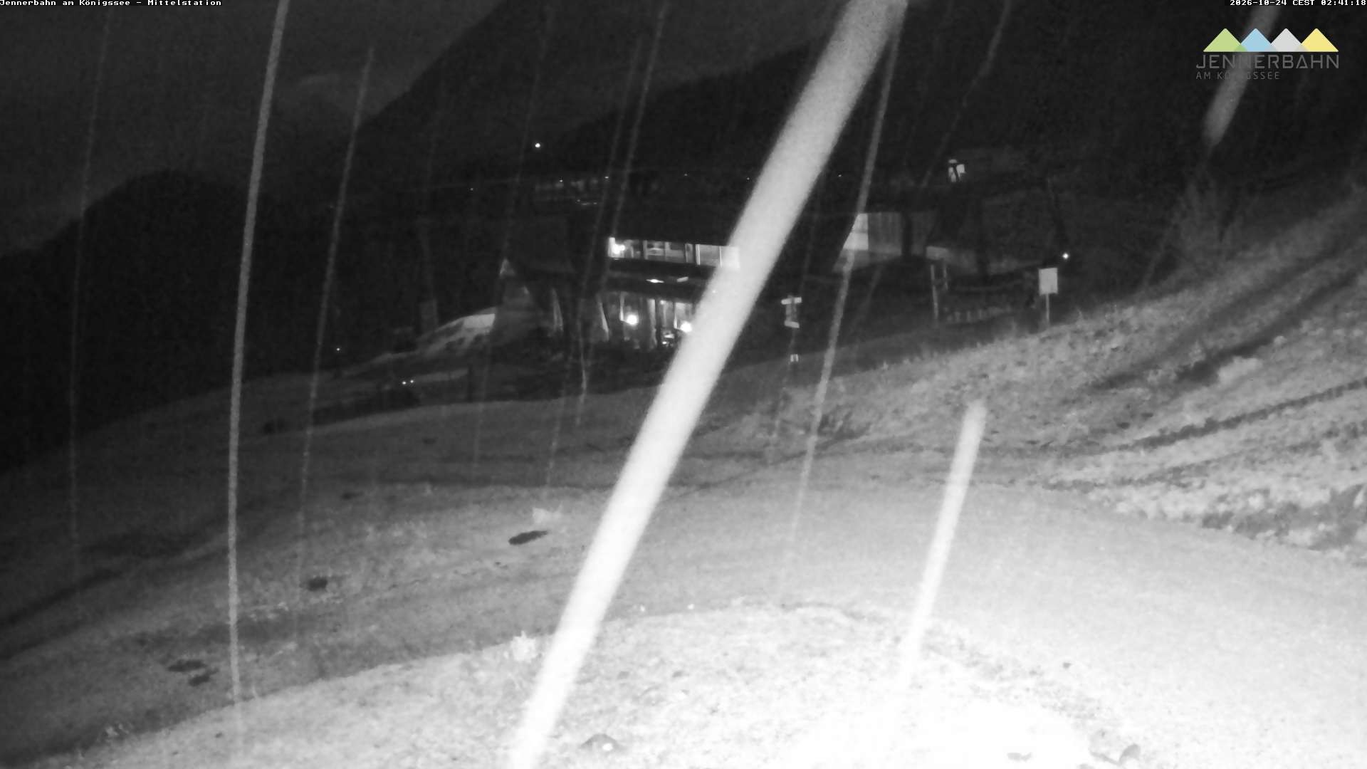 Archiv Foto Webcam Königssee: Jennerbahn Mittelstation