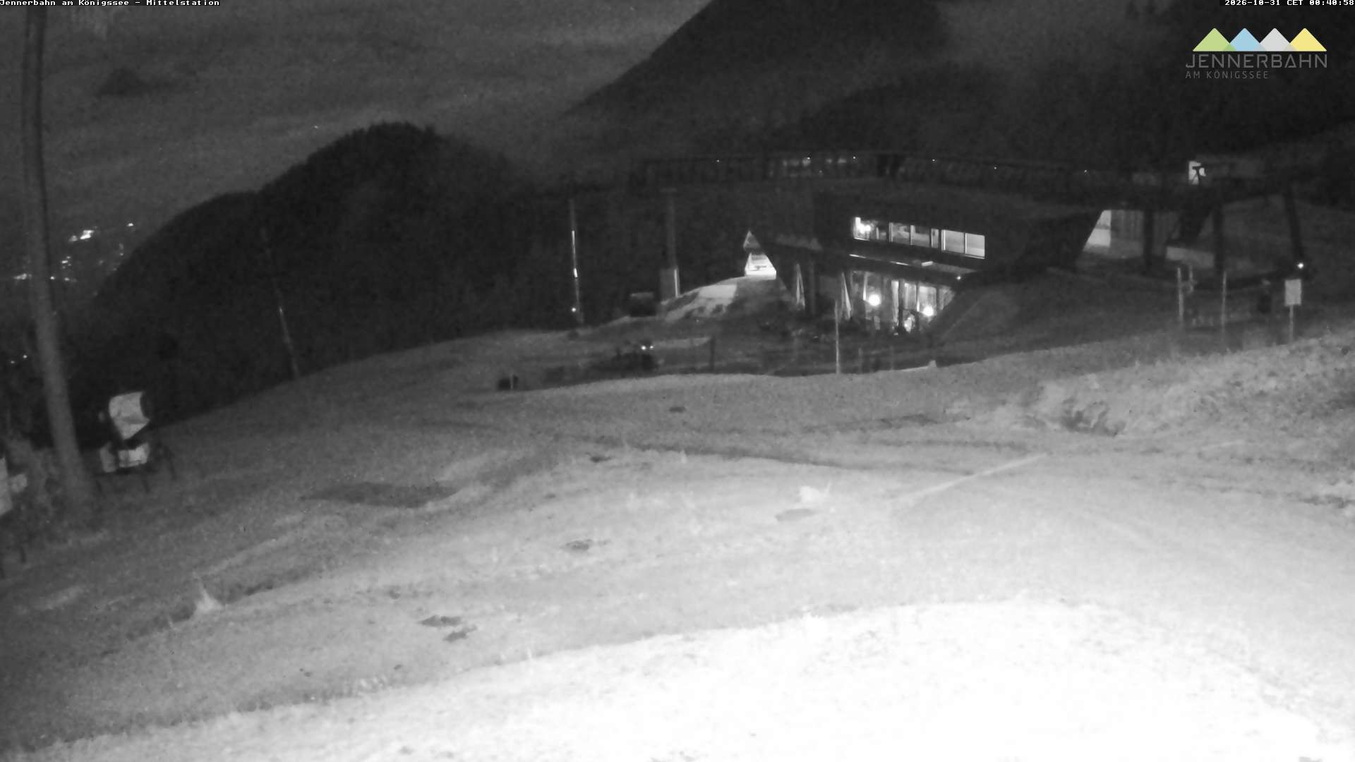 Archiv Foto Webcam Königssee: Jennerbahn Mittelstation
