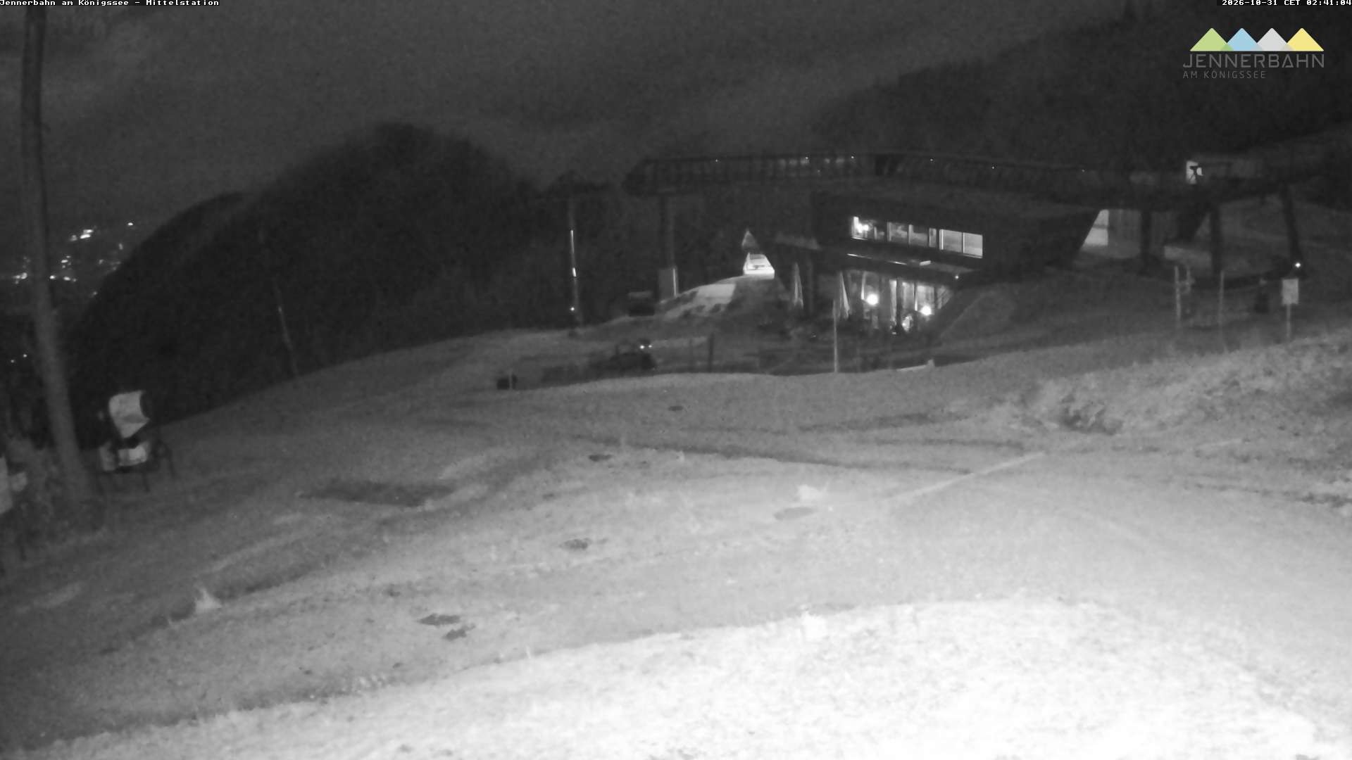 Archiv Foto Webcam Königssee: Jennerbahn Mittelstation