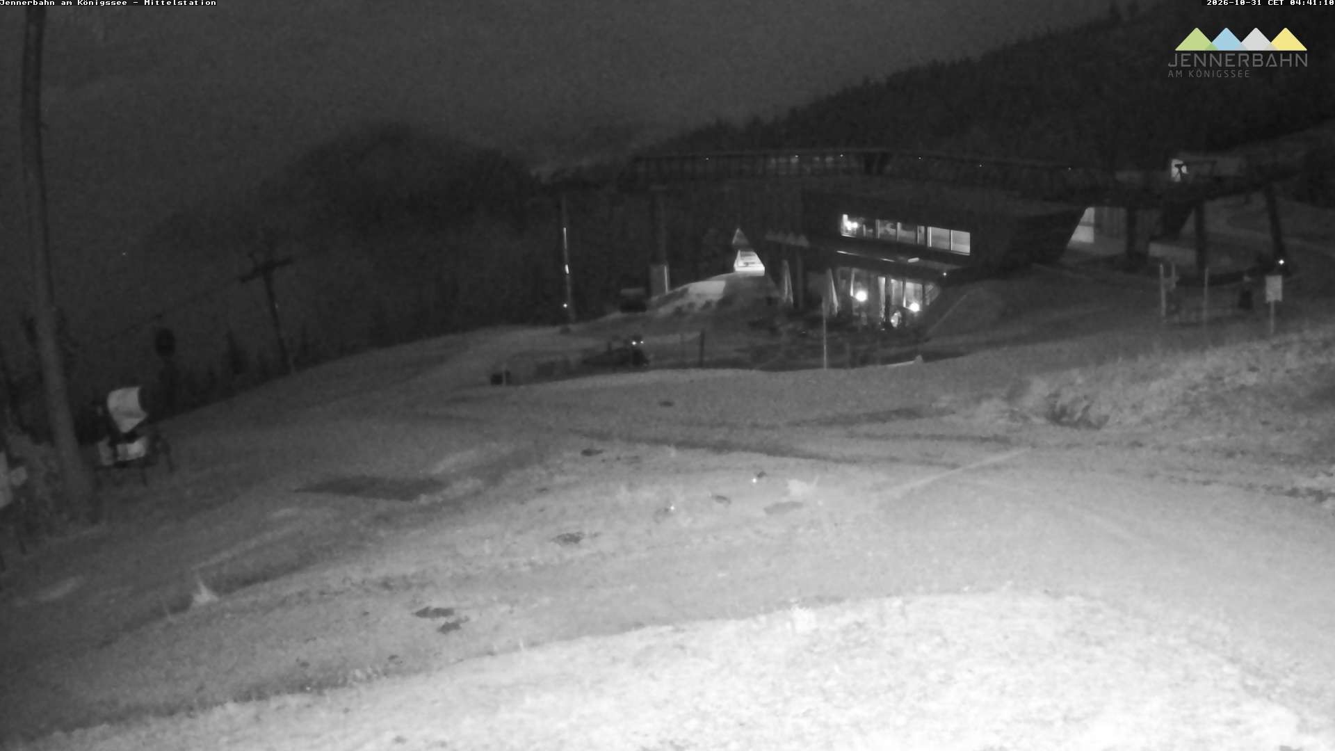 Archiv Foto Webcam Königssee: Jennerbahn Mittelstation