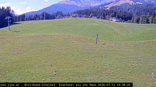 Archived image Webcam St Johann/Tyrol: Base Station Eichenhof