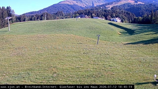 Archived image Webcam St Johann/Tyrol: Base Station Eichenhof