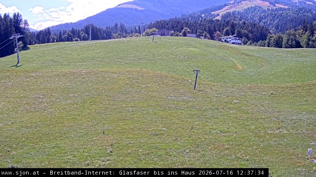 Archiv Foto Webcam St. Johann/Tirol: Talstation Eichenhof