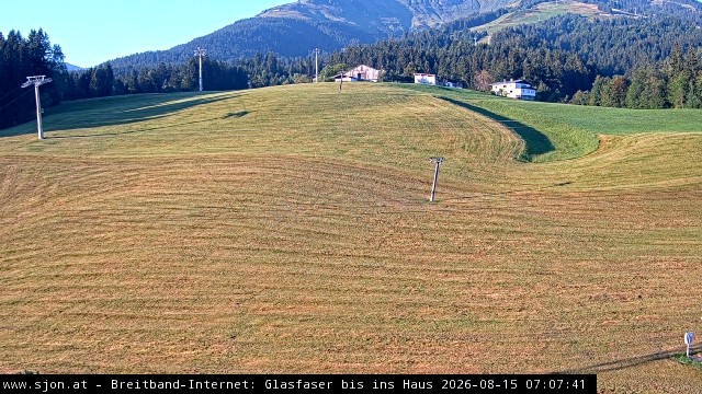Archived image Webcam St Johann/Tyrol: Base Station Eichenhof
