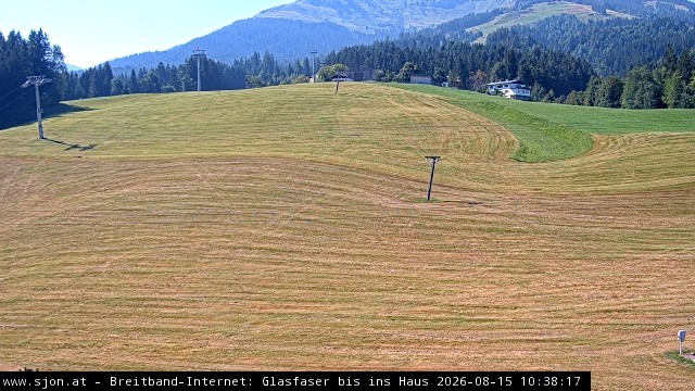 Archived image Webcam St Johann/Tyrol: Base Station Eichenhof