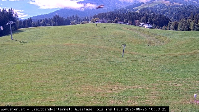 Archived image Webcam St Johann/Tyrol: Base Station Eichenhof