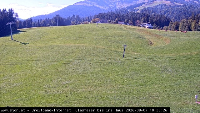Archiv Foto Webcam St. Johann/Tirol: Talstation Eichenhof