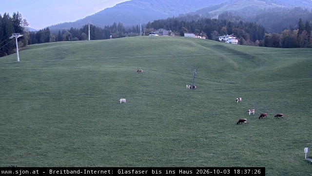 Archiv Foto Webcam St. Johann/Tirol: Talstation Eichenhof