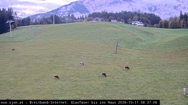 Archiv Foto Webcam St. Johann/Tirol: Talstation Eichenhof