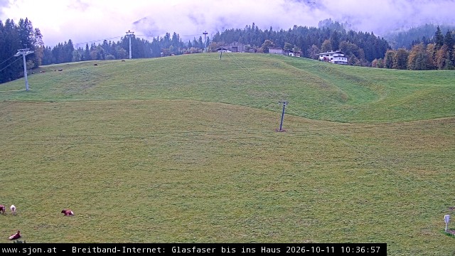 Archiv Foto Webcam St. Johann/Tirol: Talstation Eichenhof