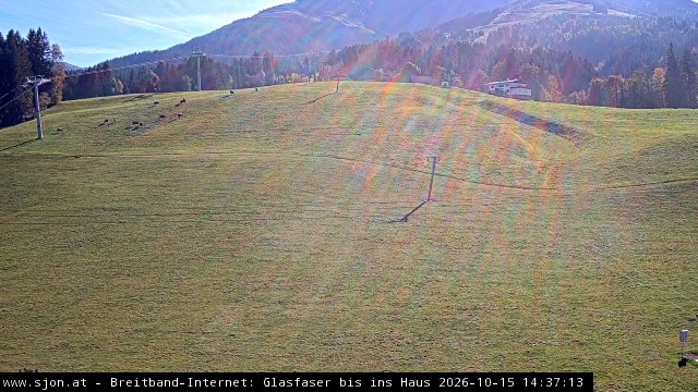 Archiv Foto Webcam St. Johann/Tirol: Talstation Eichenhof