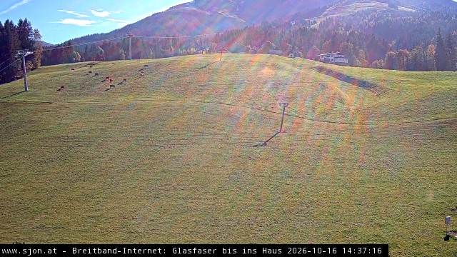 Archiv Foto Webcam St. Johann/Tirol: Talstation Eichenhof